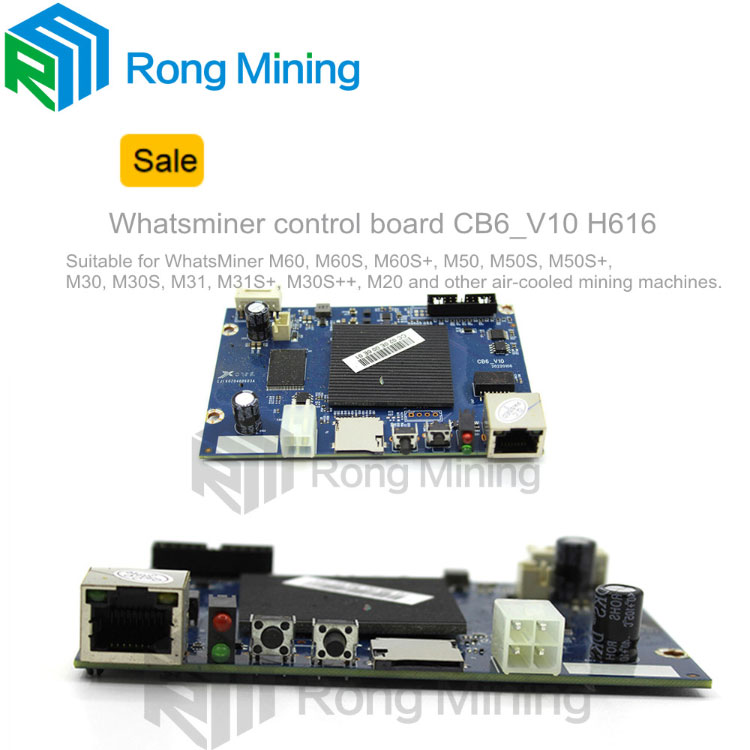 What are the functions and roles of the ASIC mining machine control board?